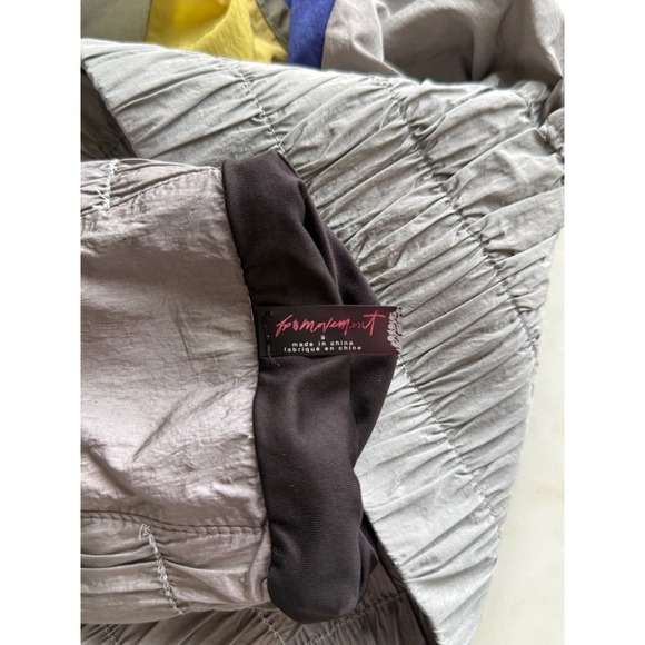 Free People FP Movement The Way Home Shorts – Grey/Blue/Yellow – Women's Size S - Picture 4 of 4